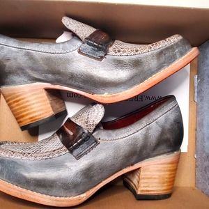 Freebird by Steven Chevelle multi blue booties